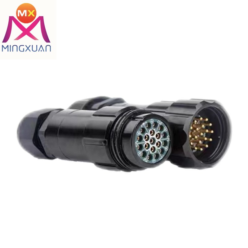 High quality 30M 13pin Extension Power Cable multipin male to female connectors