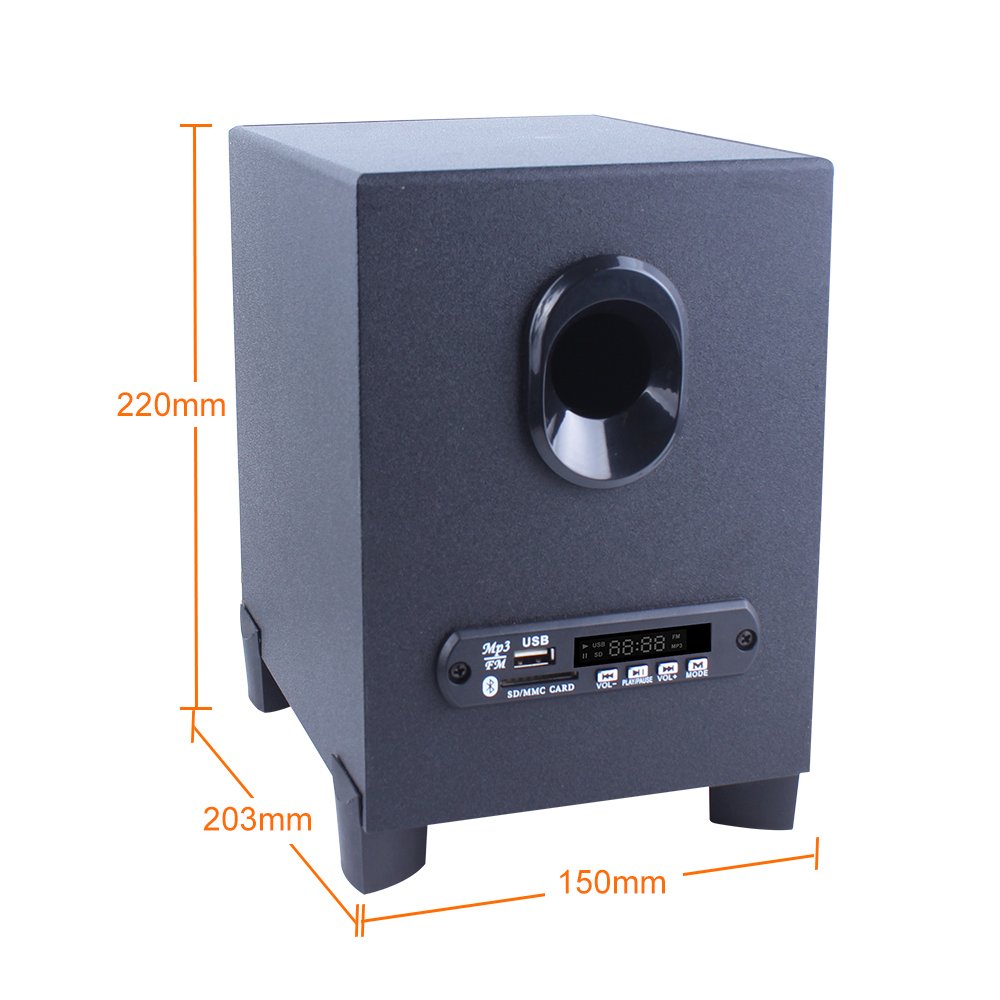 Kisonli TM-6000U surround speaker home theater sound equipment/amplifiers/speaker set
