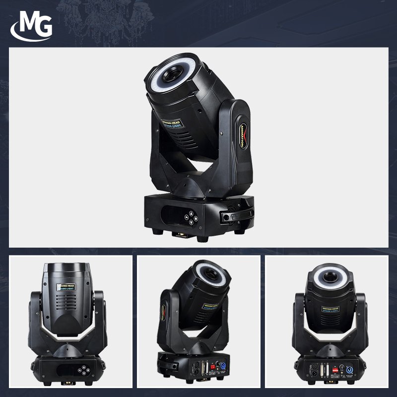 2W 3W 5W DMX 512 Full Color RGB DJ Nightclub Bar Animation Shake Moving Head Laser Light with Halo