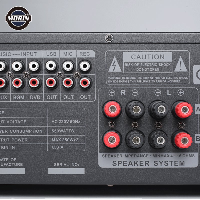 Professional Stereo KTV Karaoke Digital Amplifier