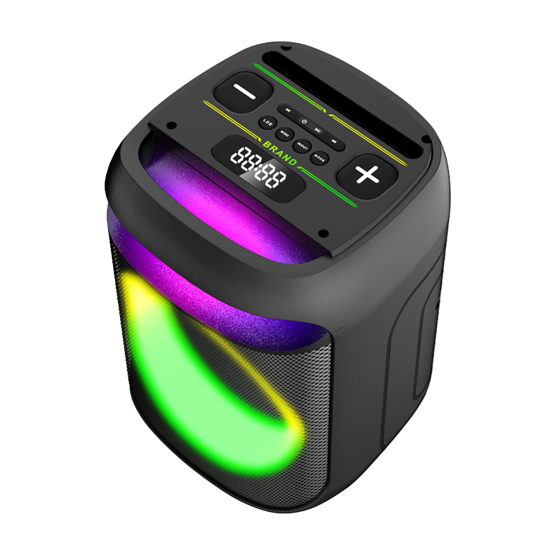 New Long Battery Life Loud Powerful Audio Bluetooth PA Speaker Wireless Portable Sound equipment with wireless microphone