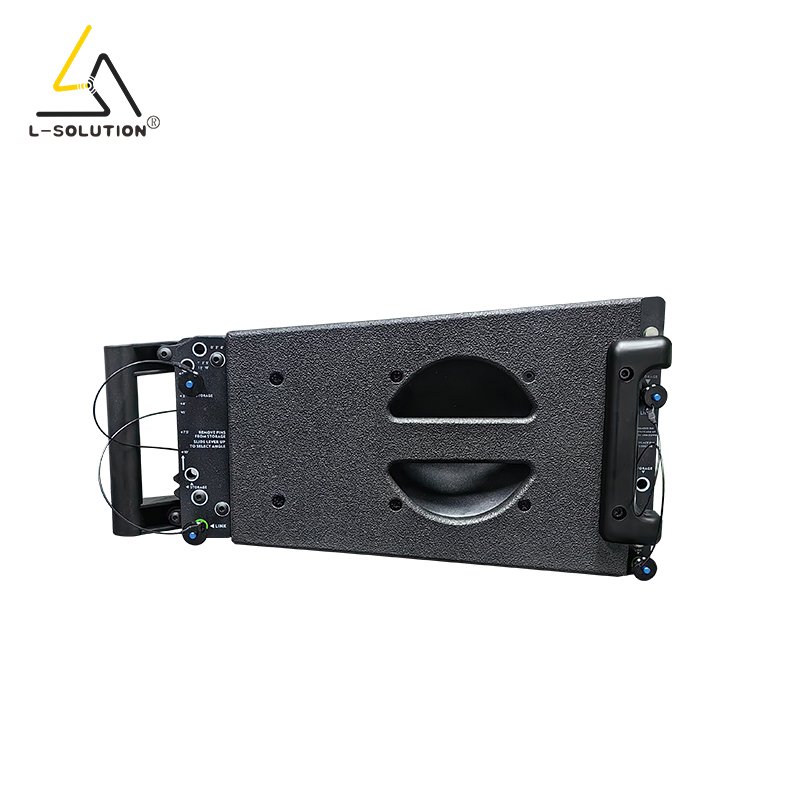 audio sound equipment dual 8 inch line array speakers