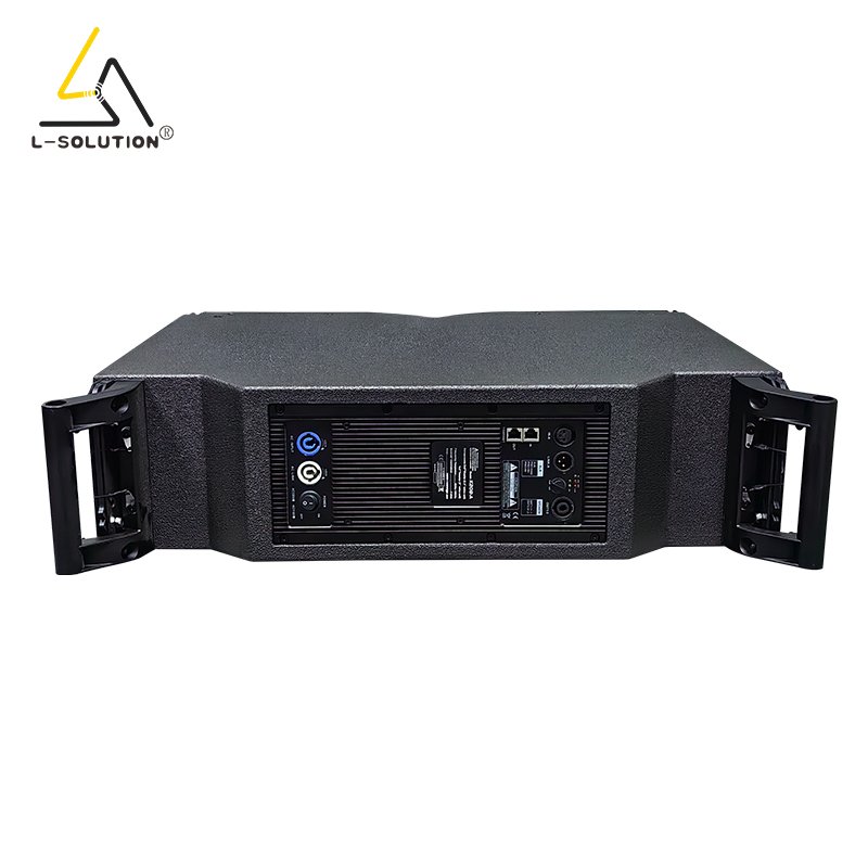 audio sound equipment dual 8 inch line array speakers