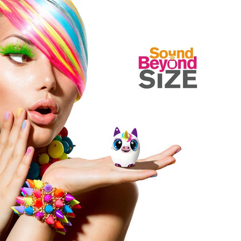 2025 Factory Sale 3W High Quality Sound Small Size TWS Handsfree Selfie Cute Portable Mini Bluetooth Speakers Electronic Gadgets