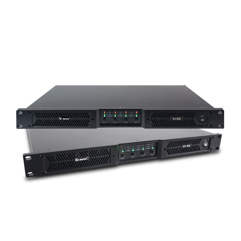 sinbosen sound audio 4 channel 600w class d power amplifier professional stage