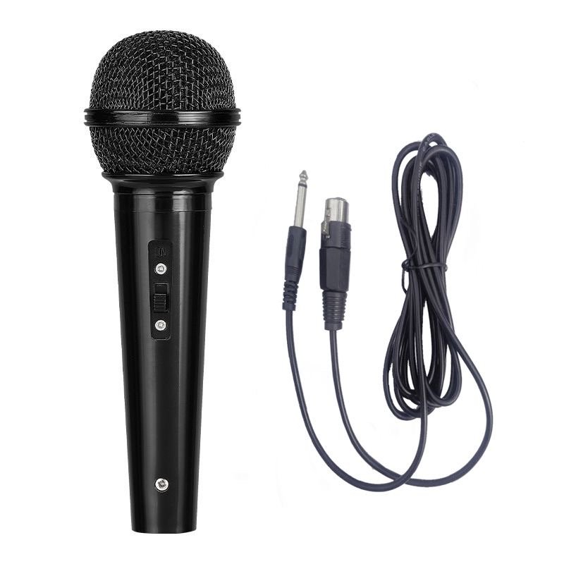 High Quality Portable Wired Microphone for Karaoke KTV Audio Sound Equipment for Stage Performance and DVD Players