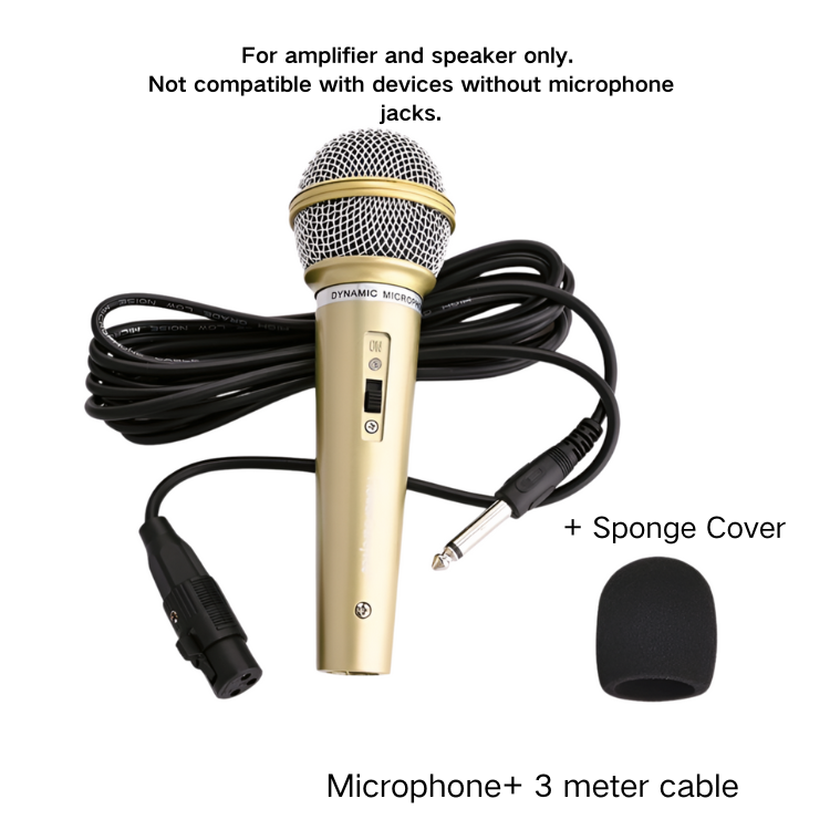 High Quality Portable Wired Microphone for Karaoke KTV Audio Sound Equipment for Stage Performance and DVD Players