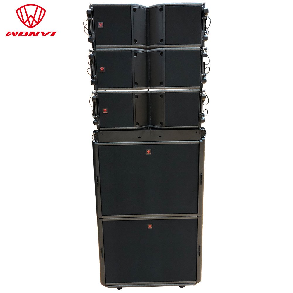 KA208 dual 8inch line array speaker with SUB118 single 18 inch subwoofer professional sound system for stage