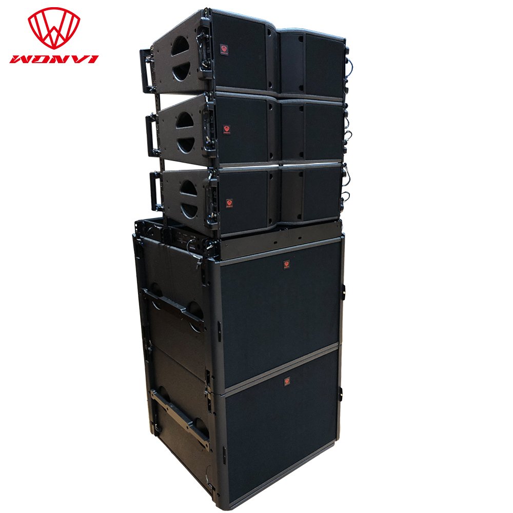 KA208 dual 8inch line array speaker with SUB118 single 18 inch subwoofer professional sound system for stage