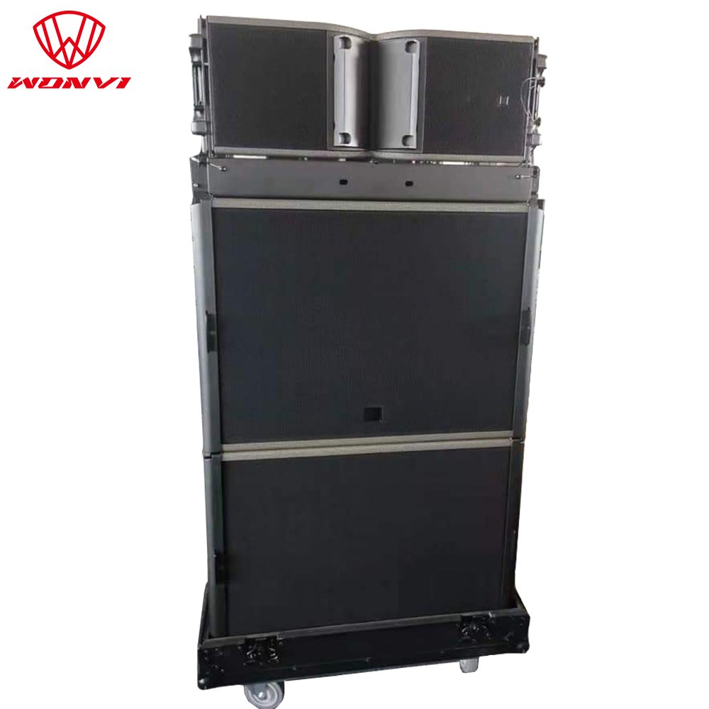 KA208 dual 8inch line array speaker with SUB118 single 18 inch subwoofer professional sound system for stage