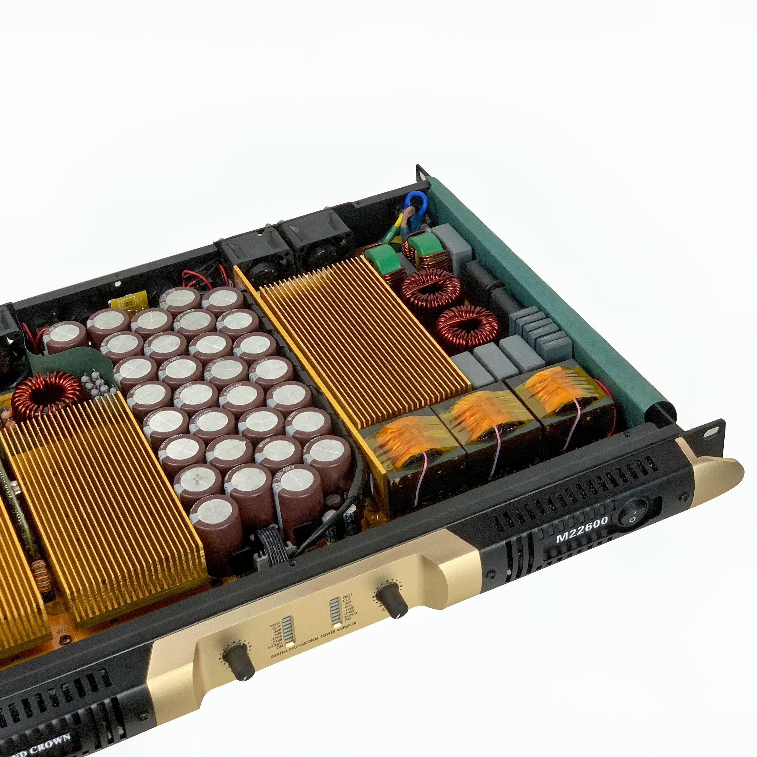 Roland Crown 2 * 2600w PFC 2-channel stage subwoofer performance linear array sound digital professional power amplifier