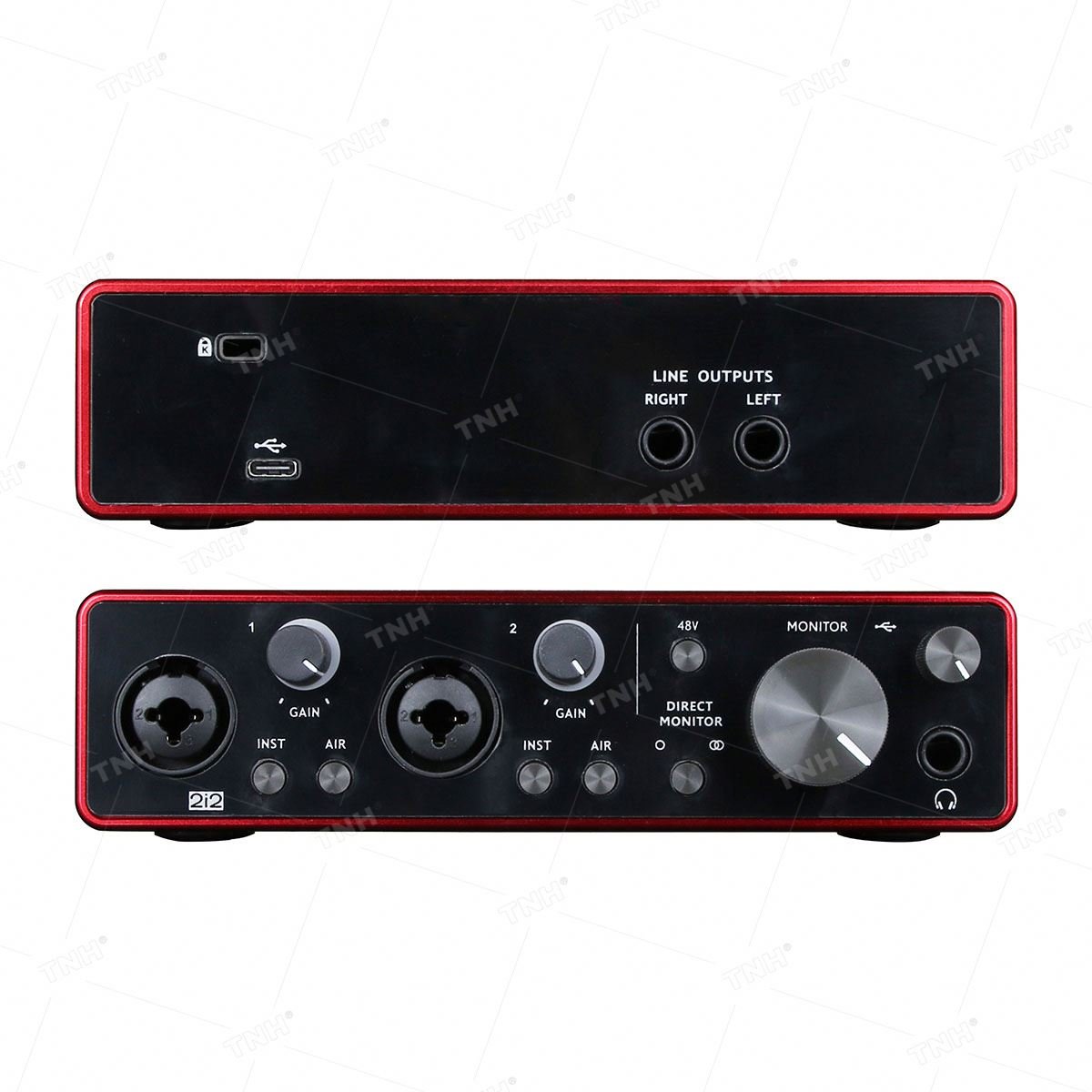 High quality usb sound card 2 i 2 bundle oem ios daw recording studio audio interface audio mixer interface audio