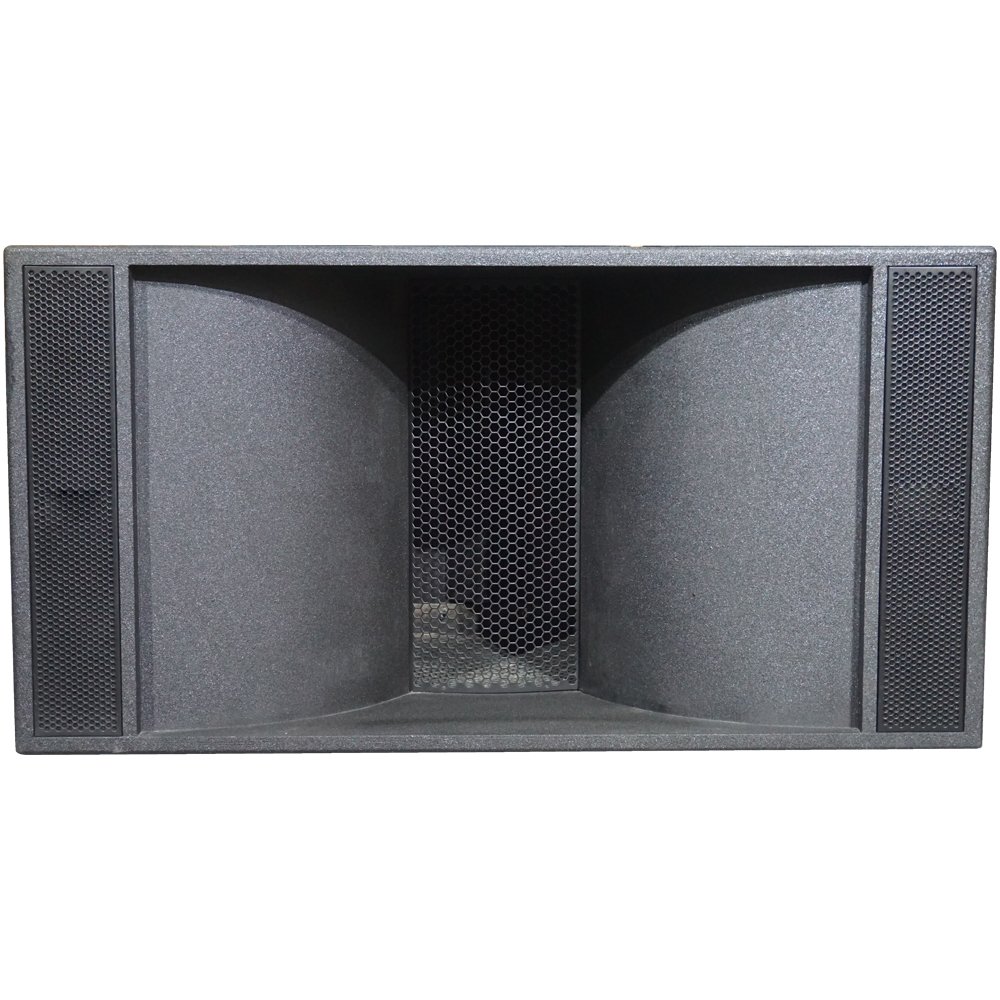 Powerful subwoofer pro audio dual 18 inch DJ bass speaker box line array sound event system