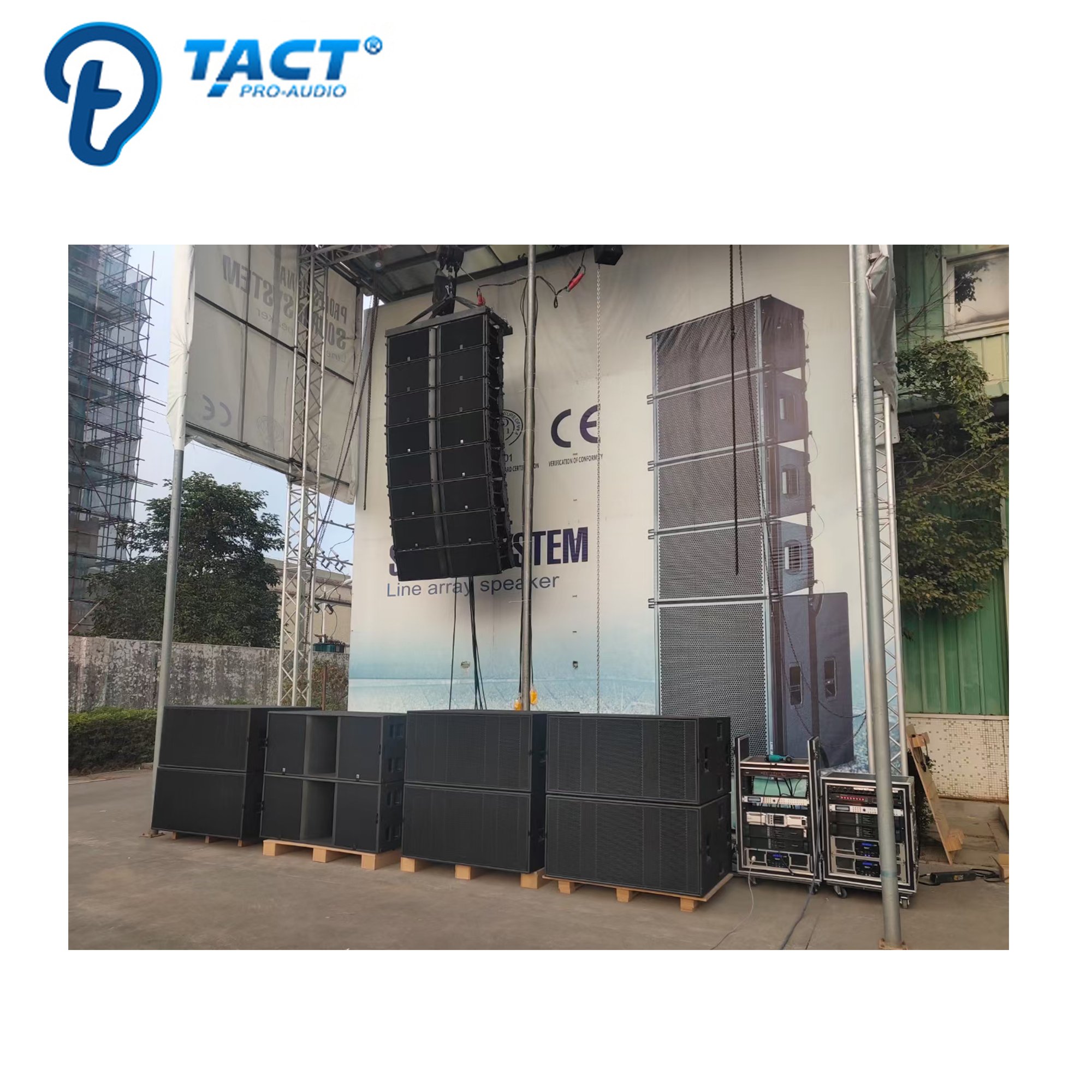 Professional audio dj equipment sound system 10 inch passive line array speaker