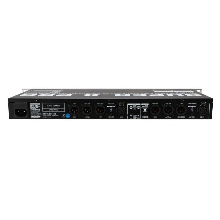 CX3400 Professional Karaoke Sound System Audio Crossover Processor
