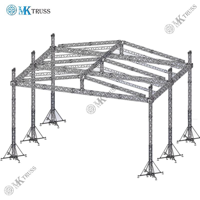 290*290mm black aluminium box truss compatible with F34 truss for sale