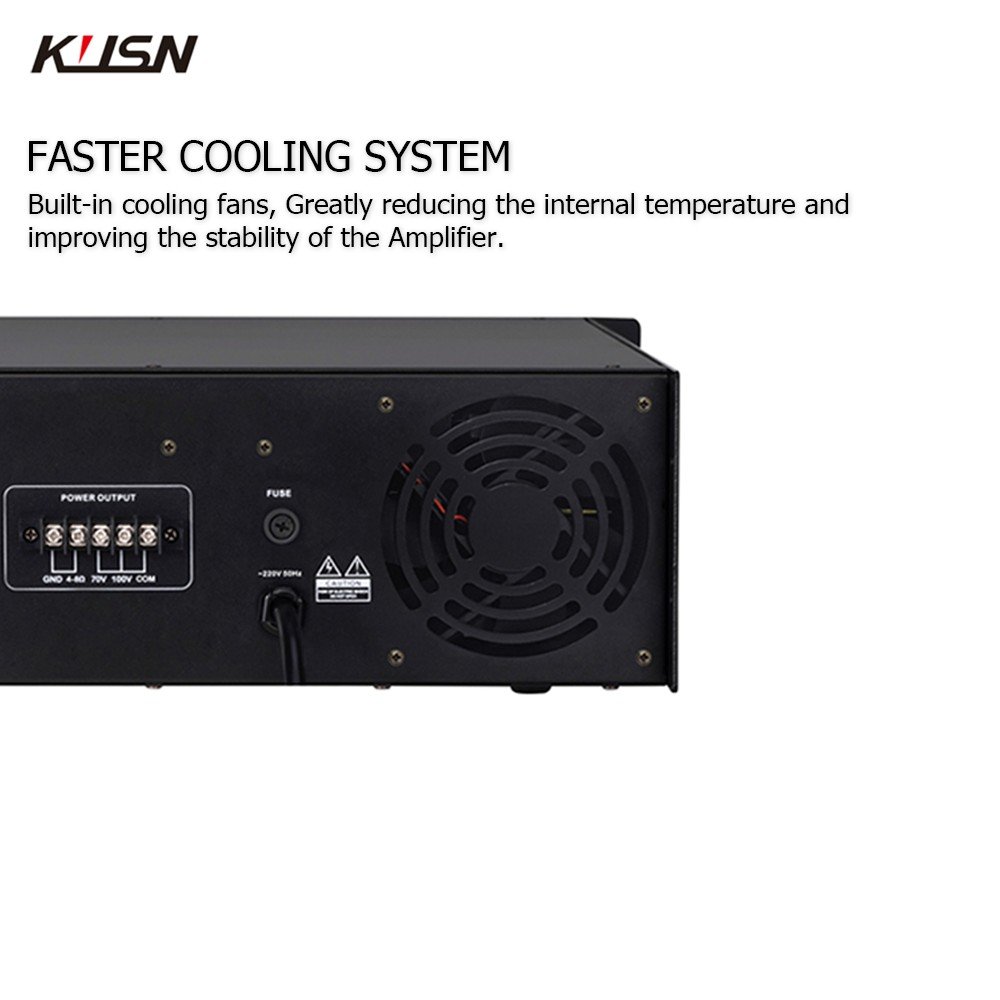 3U Mixer Amplifier 1000W Power Mixer Amplifier Professional Audio 4 Channels Pa System Sound Equipment Amplifier