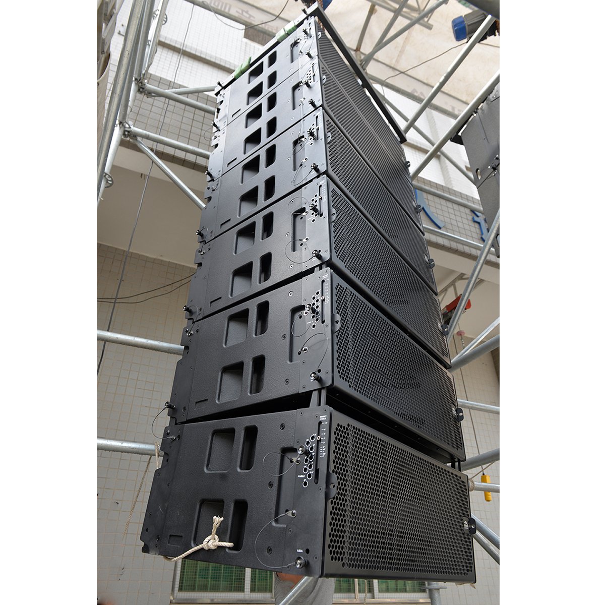 dual 12 inch linearrays audio system dual 18inch subwoofer speaker Audio Sound Equipment/amplifiers/PA