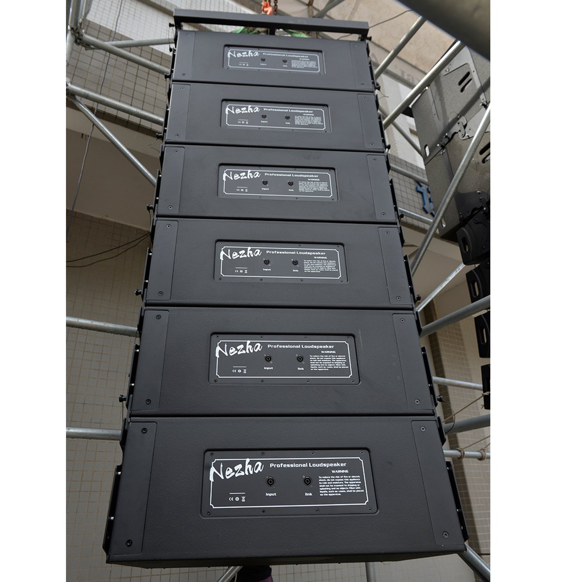 dual 12 inch linearrays audio system dual 18inch subwoofer speaker Audio Sound Equipment/amplifiers/PA