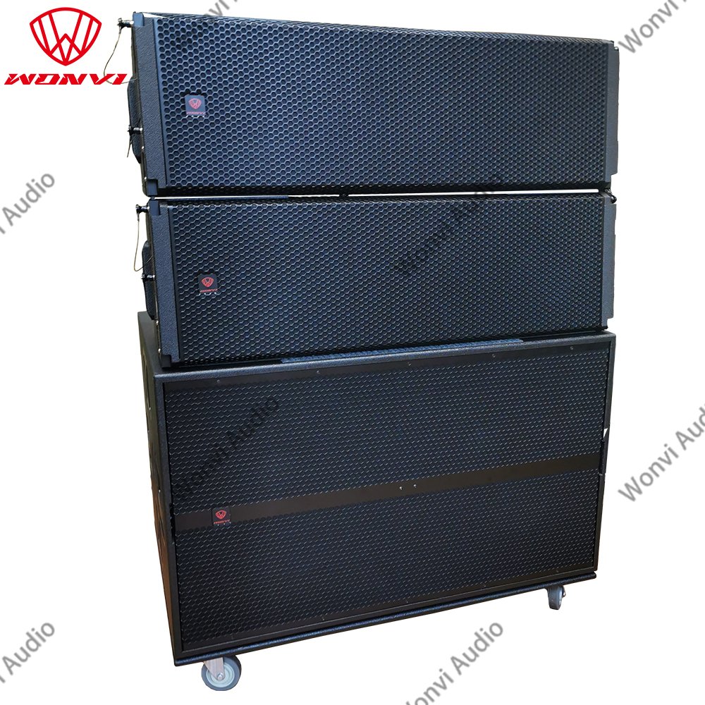 HDL 50-A 4K dual 12 inch active line array professional sound system