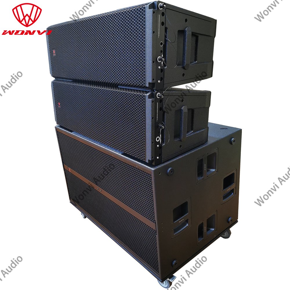 HDL 50-A 4K dual 12 inch active line array professional sound system