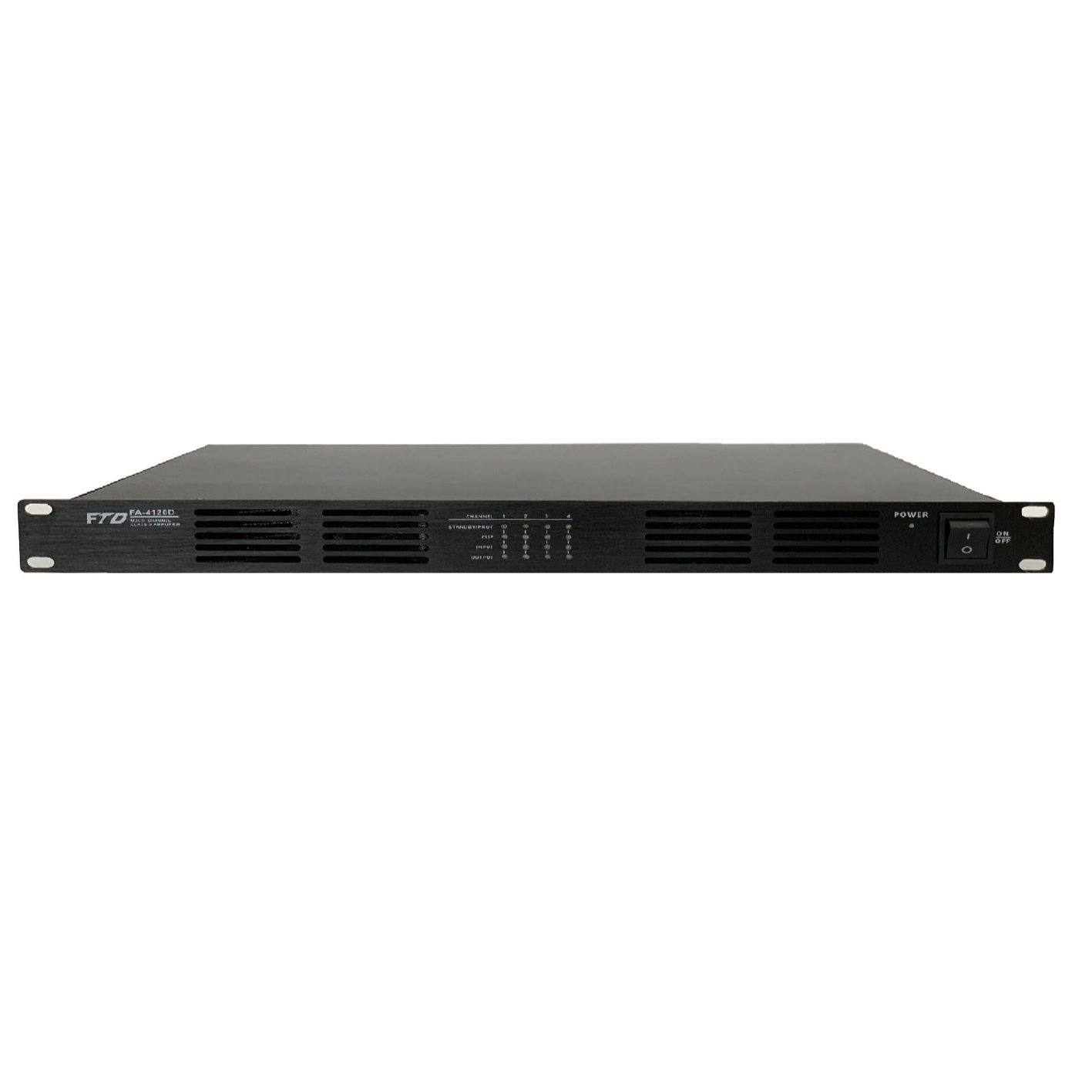 sound equipment/amplifiers/speaker 1u class-D four channel 240W power amplifier