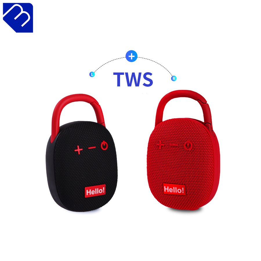 2024 Hot Selling Motorcycle Speakers Sound Anything Tf Card Waterproof Tws Wireless Bluetooth Speaker Outdoor