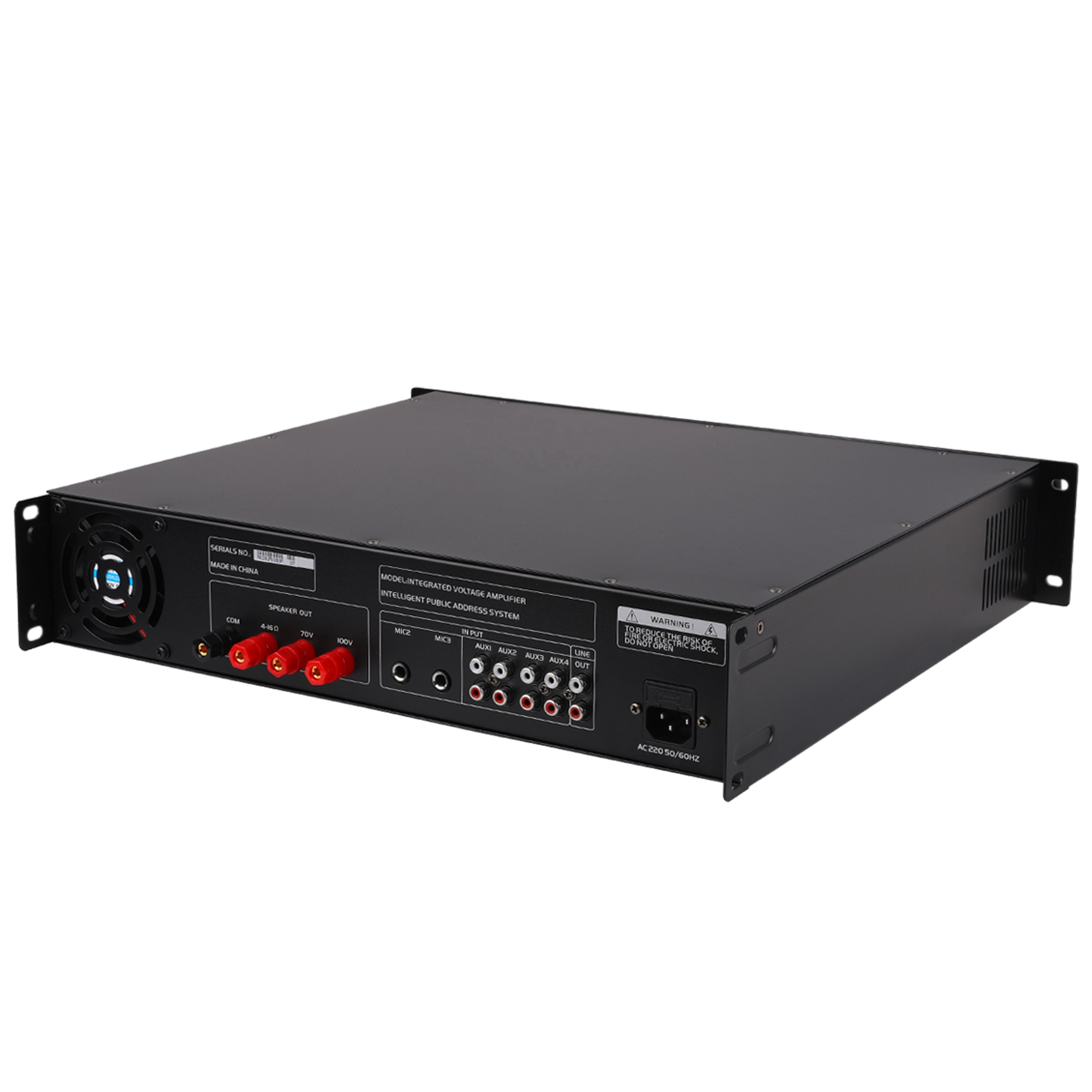 High Quality Audio 4 Channel High Sound Power Mixer Amplifier 150w for Shopping Malls