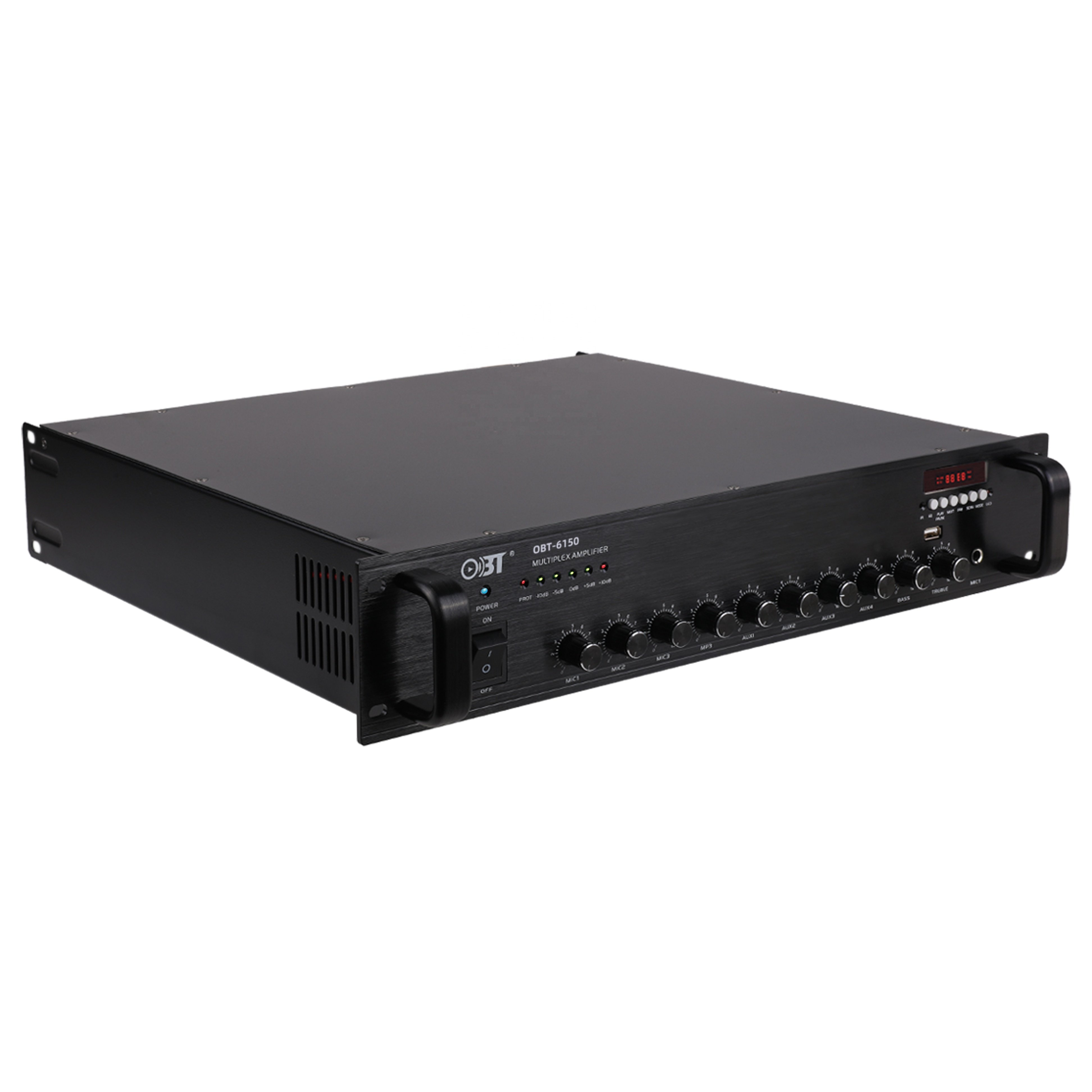 High Quality Audio 4 Channel High Sound Power Mixer Amplifier 150w for Shopping Malls