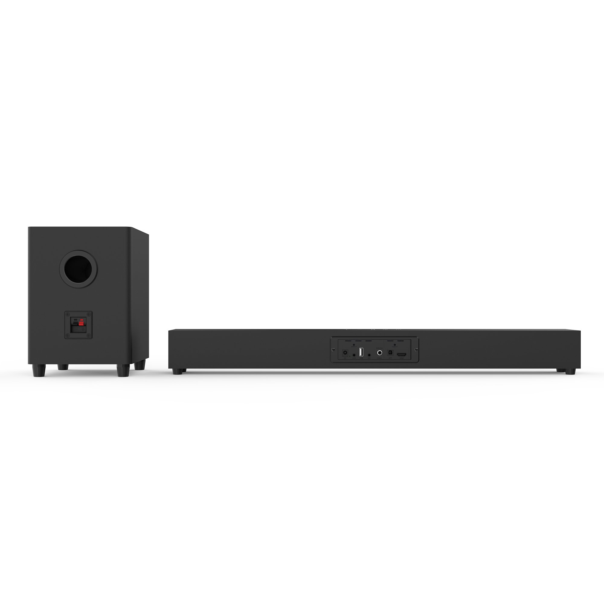Bluetooth indoor high-quality home theater style speaker equipped with subwoofer and remote control, supporting mic connection