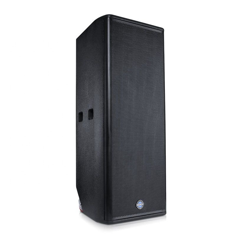 Morin high-end mdf wooden box active speakers dual 15 inch professional sound system outdoor professional stage audio speaker