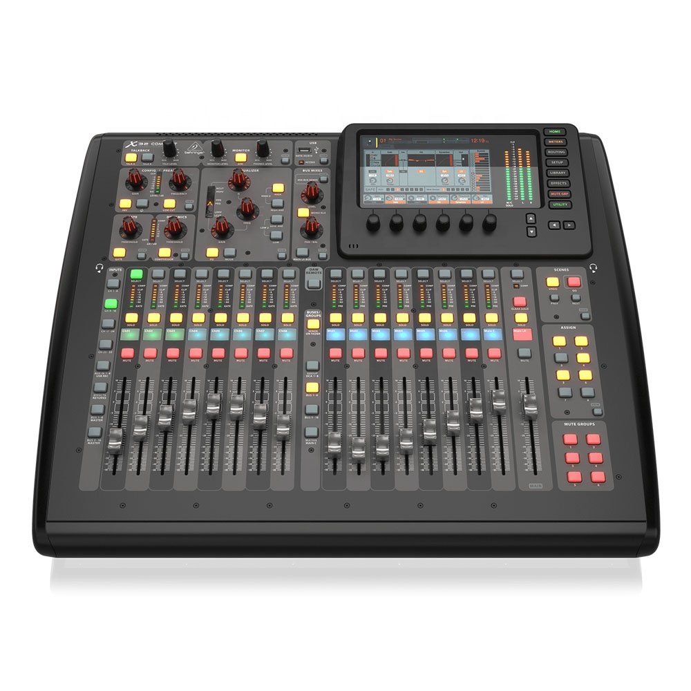 Behringer X32 Compact Digital Mixer 16 Line Inputs Pa System Line Array Speakers Digital Mixer Stage