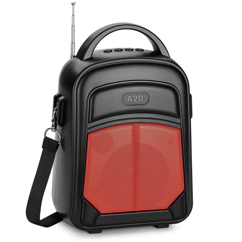 wireless bt stereo bass solar charging solar speaker with FM radio portable travel outdoor woofer active TWS HIFI music speaker