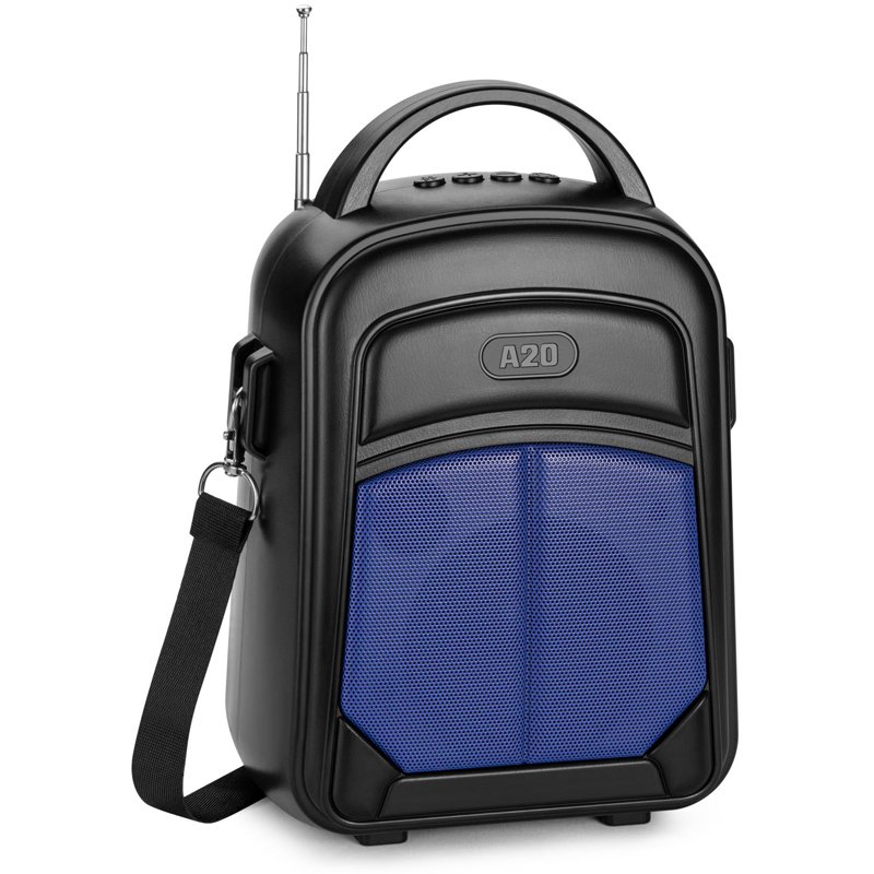 wireless bt stereo bass solar charging solar speaker with FM radio portable travel outdoor woofer active TWS HIFI music speaker