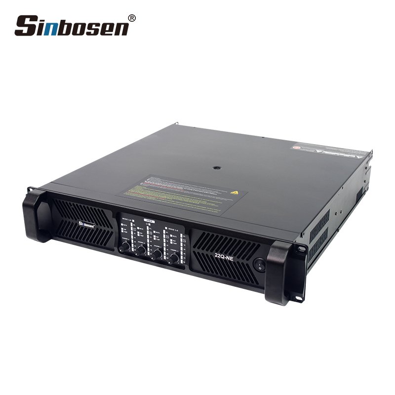 Sinbosen 22q 2000w class td power amplifier 4-channel