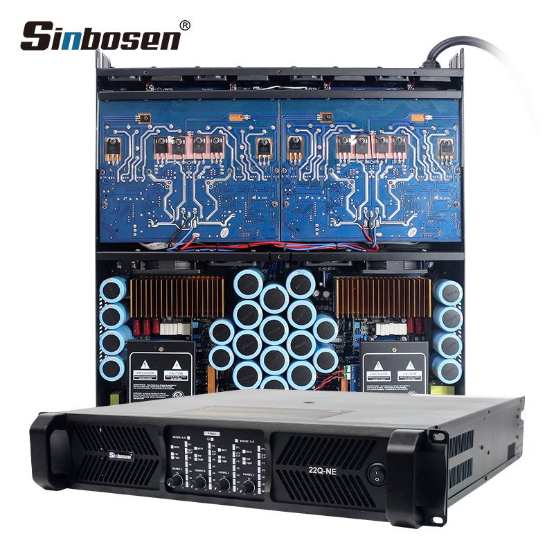 Sinbosen 22q 2000w class td power amplifier 4-channel