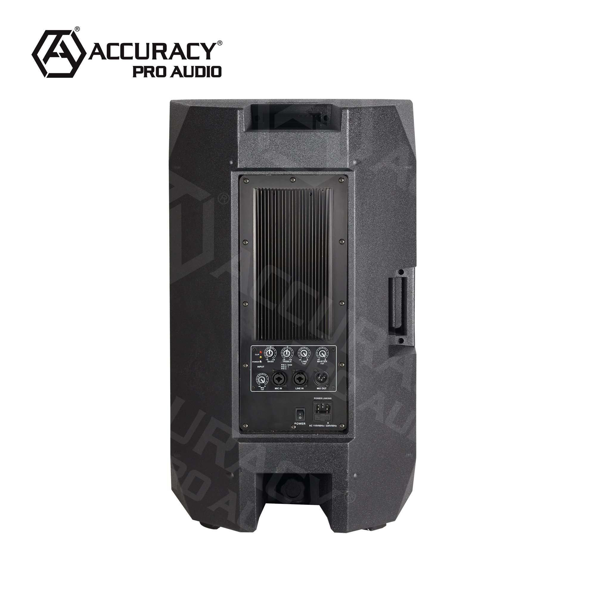 Accuracy Pro Audio CAC15APC 15" inch DJ home sound box loudspeaker professional powered speakers professional active speaker1
