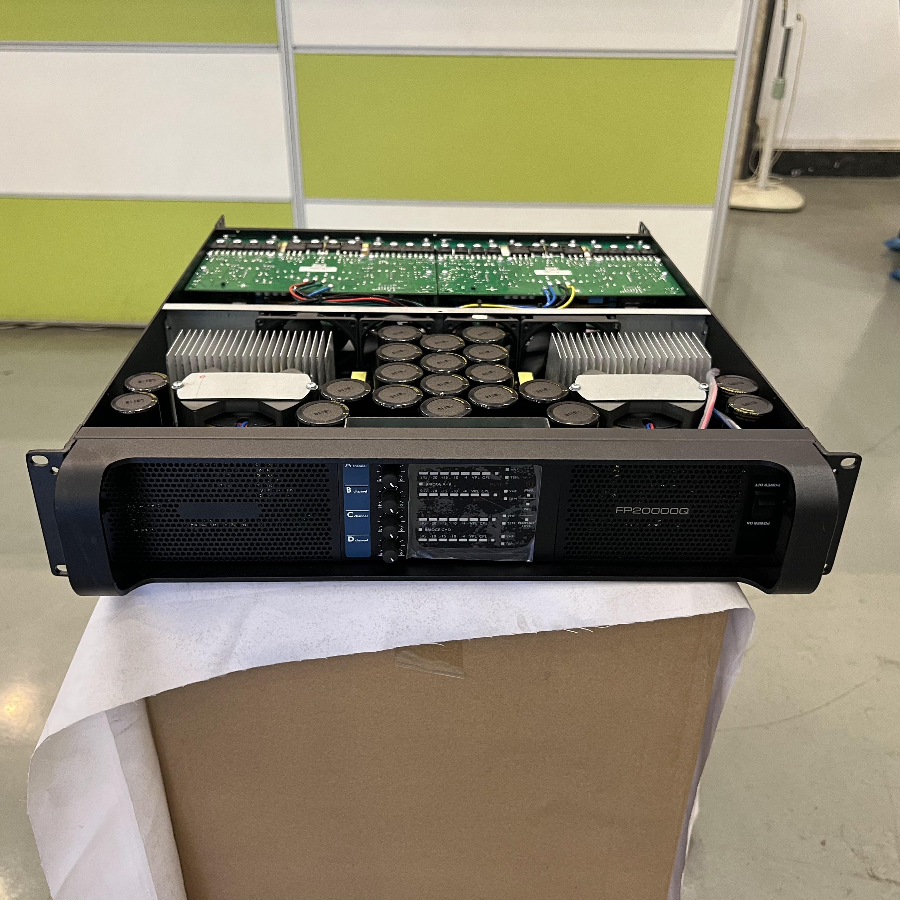 Same style LA 8 gree n FP20000Q 4ch 5000w Powerful Professional Power Amplifier for Stage Performance Audio Sound System