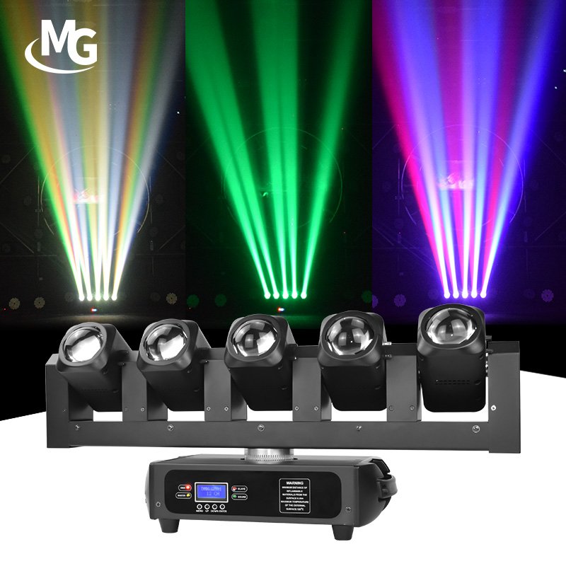 Professional 5*40W RGBW 4in1 LED Beam Moving Head Lighting Bar 5pcs 40W Beam Wash Beam Moving Head Light