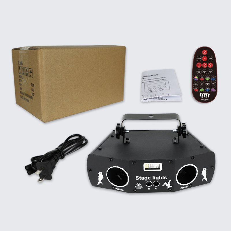 Beam light rgb laser led 5 in 1 colors led strobe dj lights dmx controller club party equipment disco light for stage decoration