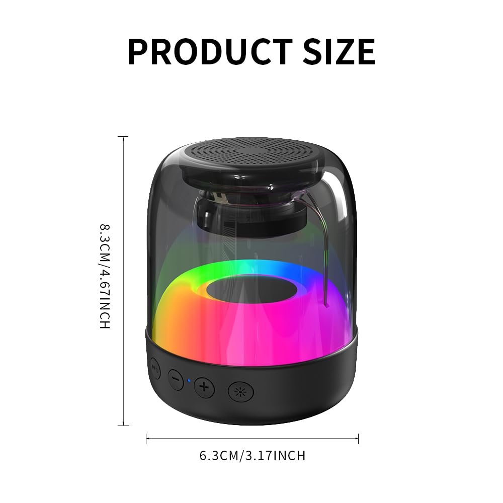 SHKL Wholesale Portable Wireless Speaker Waterproof Chip Music Studio Colorful Rhythm Light Smart Gaming Party Outdoor Sport