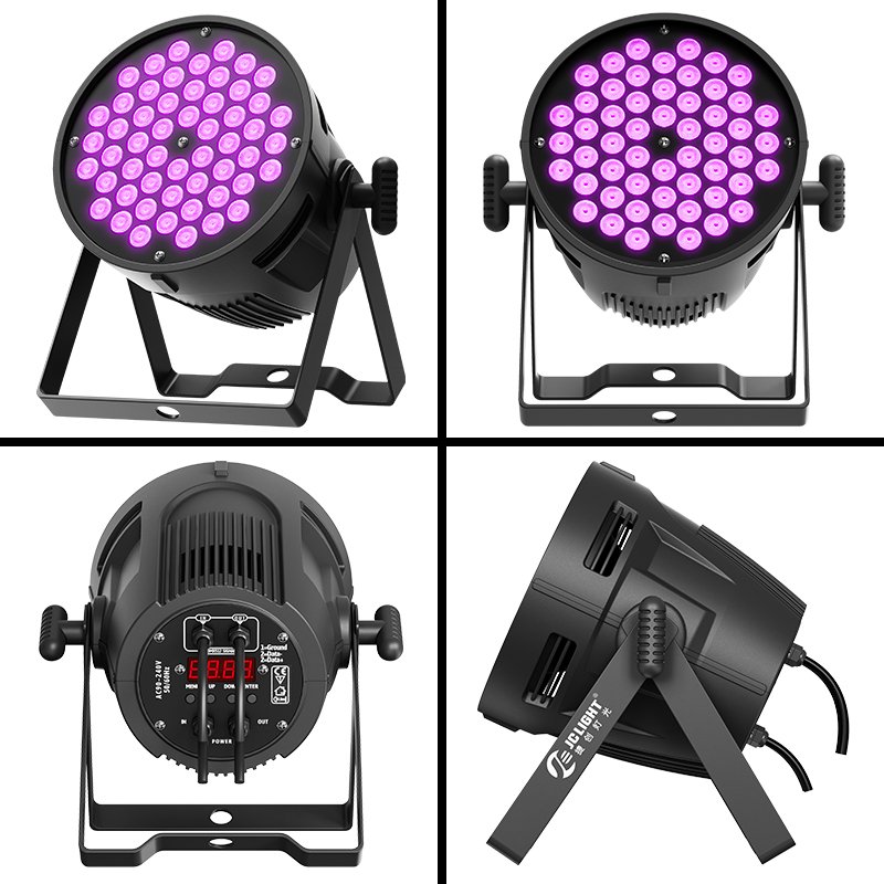 54 Led Par Light 54*3W Led Par Can Stage Light Dmx512 Sound Activated Control Dj Disco Stage Led Par 54