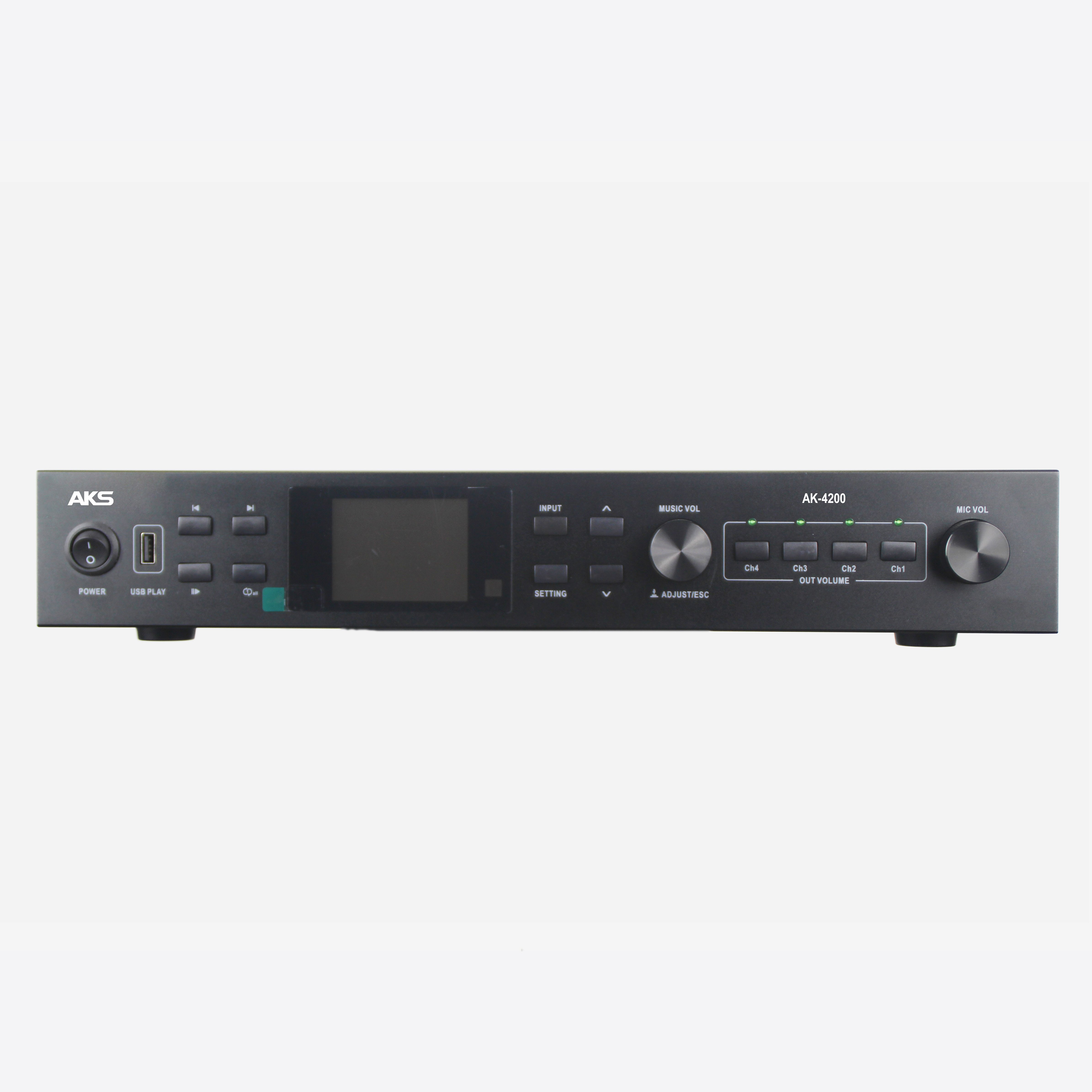 Professional High output power Audio Amplifier withAudio Sound Equipment and High-Fidelity Audio Processing
