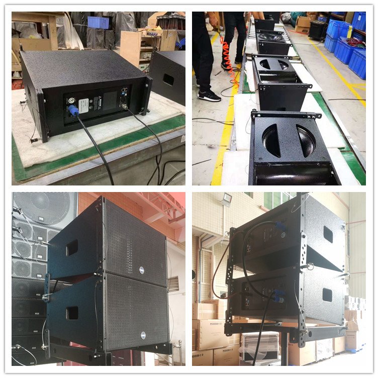 Active 10 Inch line array speaker and self powered 18 inch Subwoofer Sound System