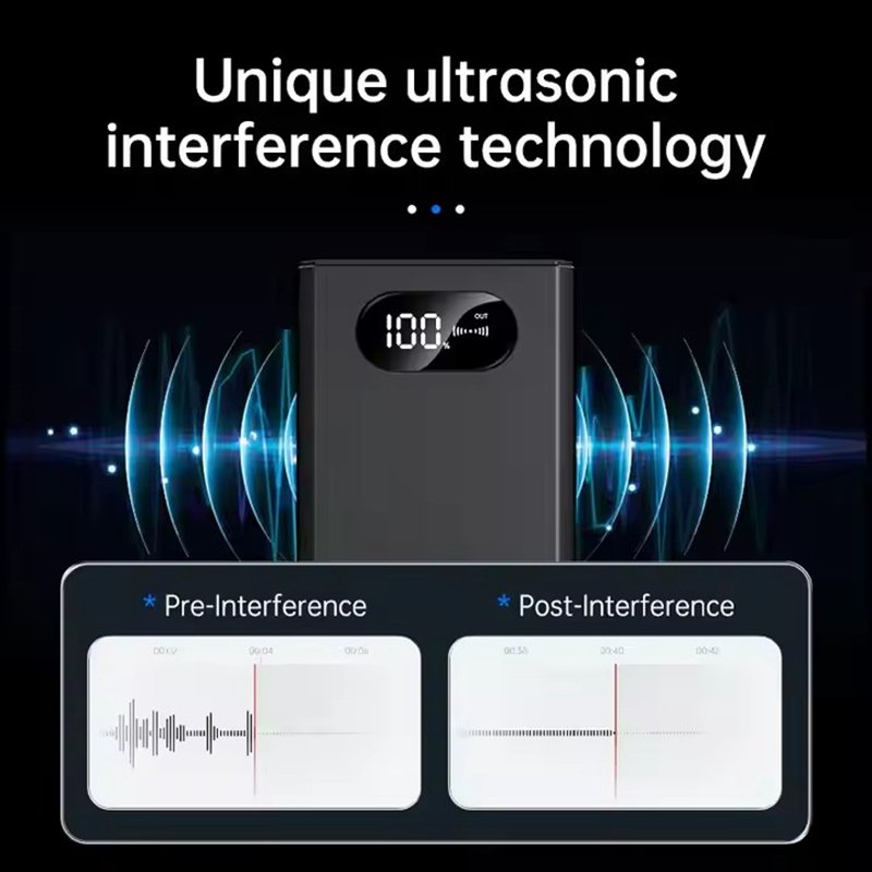 Anti Audio recording Anti Voice Recorder device High power safety equipment For Phone Sound Voice Recorder Camcorder