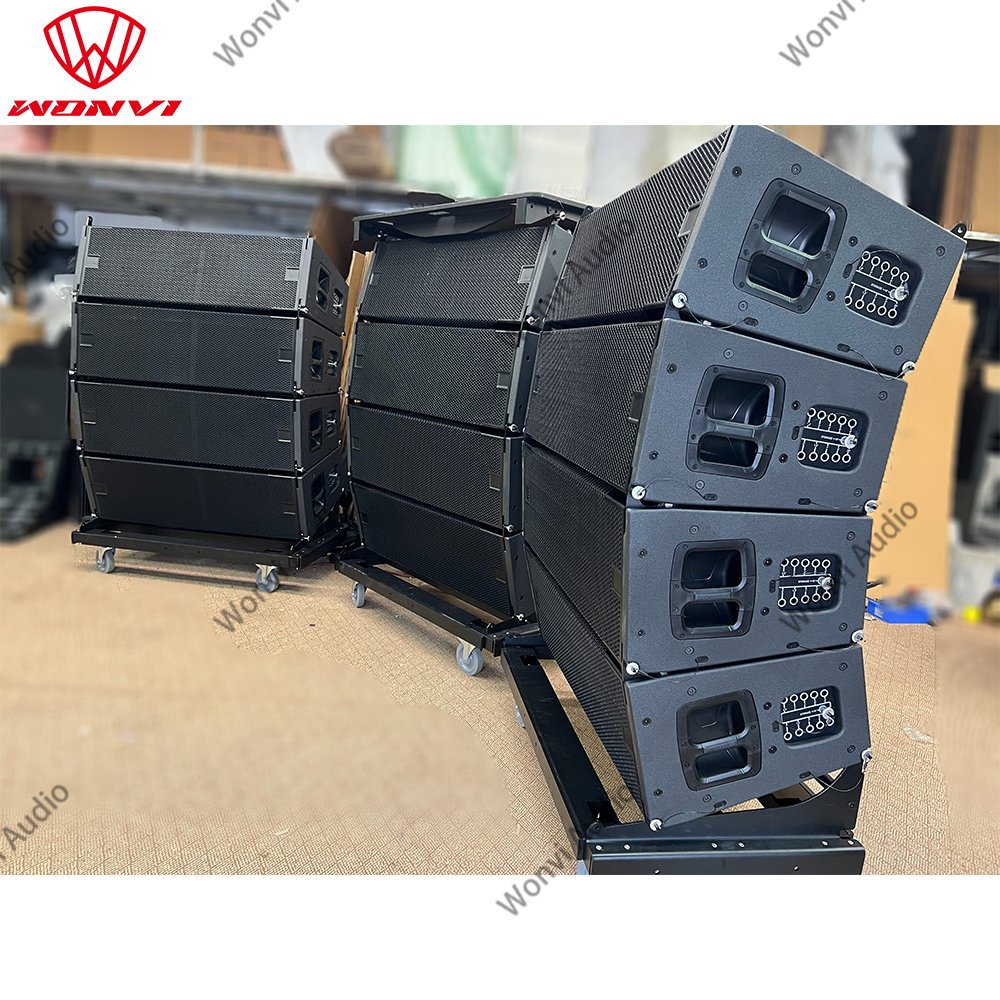 Dual 12" 3-Way passive line array speakers VTX A12 professional audio sound system for Stage