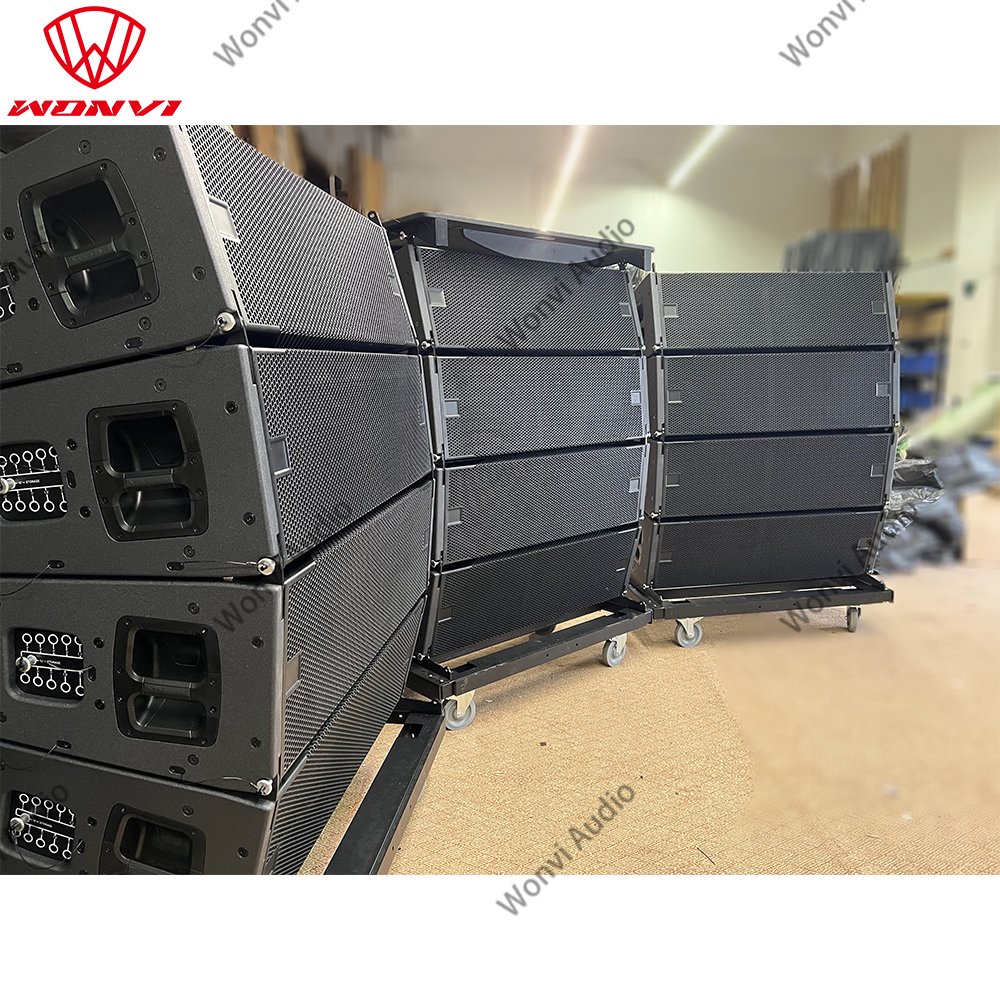 Dual 12" 3-Way passive line array speakers VTX A12 professional audio sound system for Stage