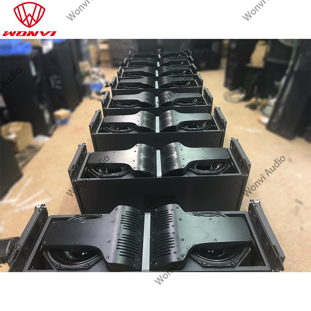 Dual 12" 3-Way passive line array speakers VTX A12 professional audio sound system for Stage