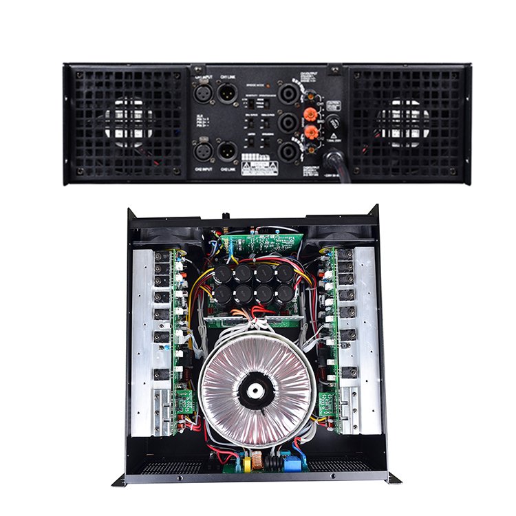 CA18 2ch Class H 3U 1250w 2 two channel professional schematic amplifier live amplifier power for home audio speaker