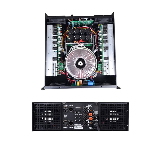 CA18 2ch Class H 3U 1250w 2 two channel professional schematic amplifier live amplifier power for home audio speaker